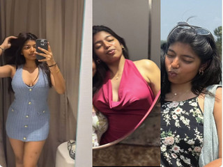 Sexy Indian Babe Showing Teasing