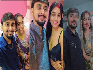 Beautiful Newly Wed Bhabhi Hard Doggy Fuck