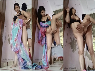 Sexy Mamta Bhabhi Romance and Standing Fucking
