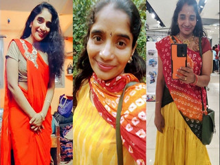 BigAss Telugu Content Creator Bhabhi Showing Asshole