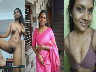 Cute & Beautiful Tamil Girlfriend Undressing & Showing Boobs & Ass