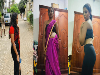 Dusky Mallu Girl Showing Feet Ass Squeezing Boobs & Fingering