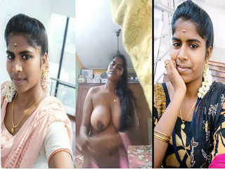 Bigboob Tamil Wife Shows Nude Body