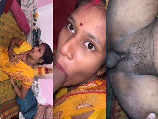 Desi Vlg Wife Bj and Hard Fucking