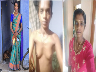 Tamil Dusky Slim Village Girl Nude Boobs and Pussy Showing (Updates)