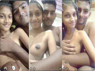 Tamil Teen Lovers Kissing