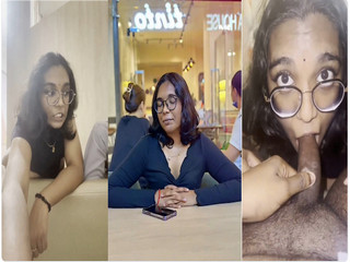 Malaysian Tamil Girl Blowing and Fucking with Lover